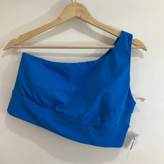 Athletic Bra By Lululemon In Blue, Size: 14