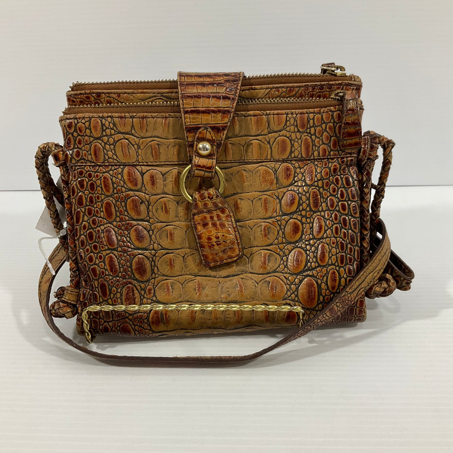 Crossbody Designer By Brahmin, Size: Small