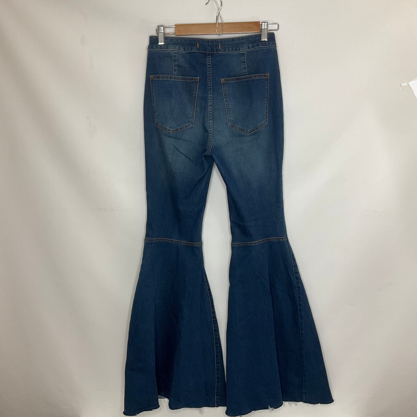 Blue Denim Jeans Flared Free People, Size 4