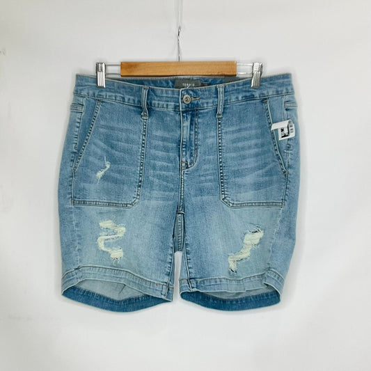 Blue Denim Shorts Torrid, Size 12