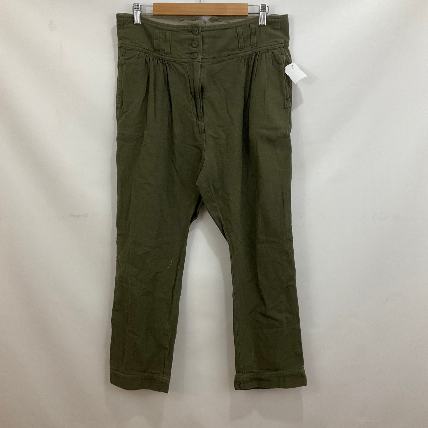 Green Pants Other Free People, Size 12