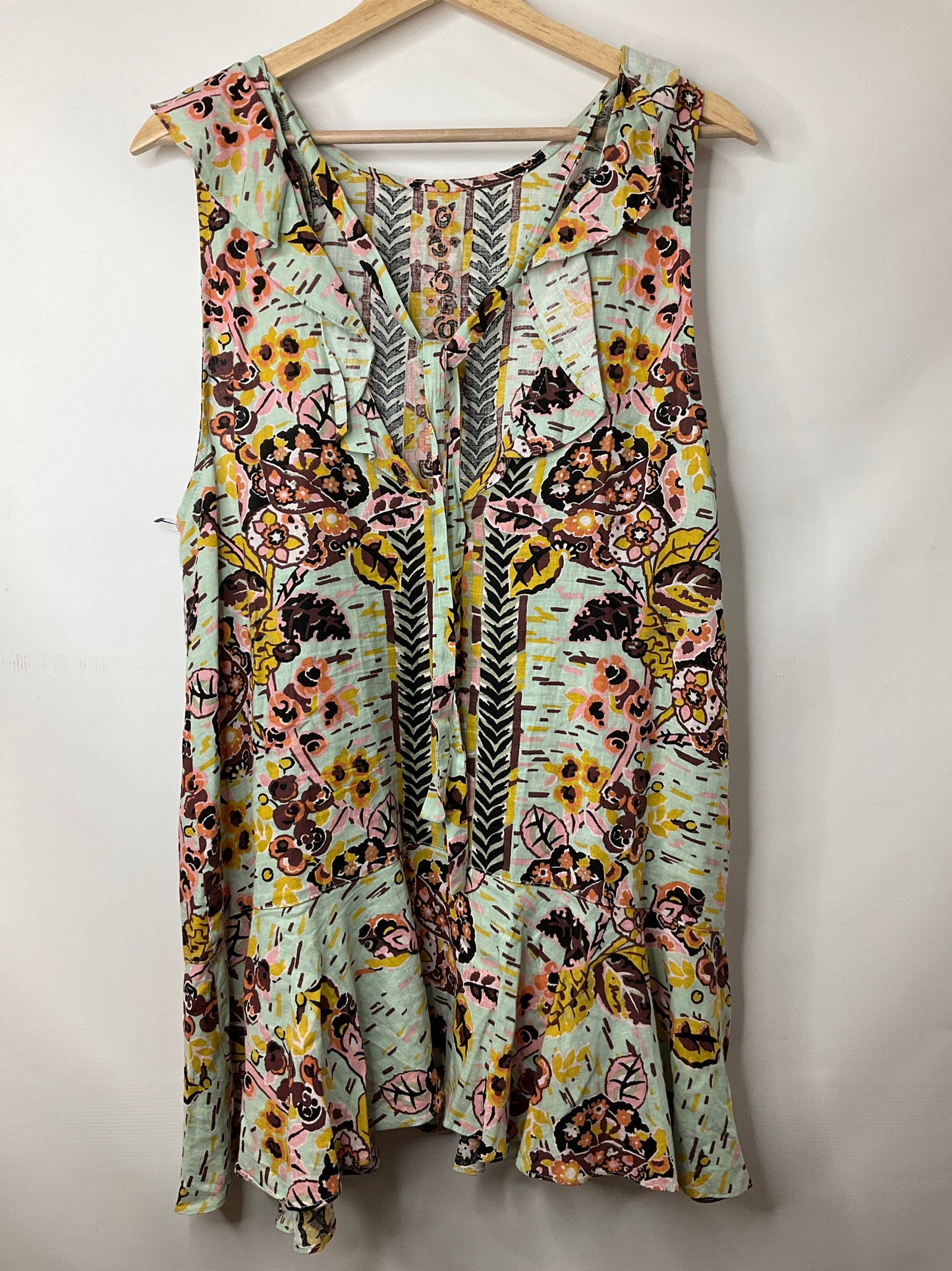 Multi-colored Dress Casual Short Free People, Size L
