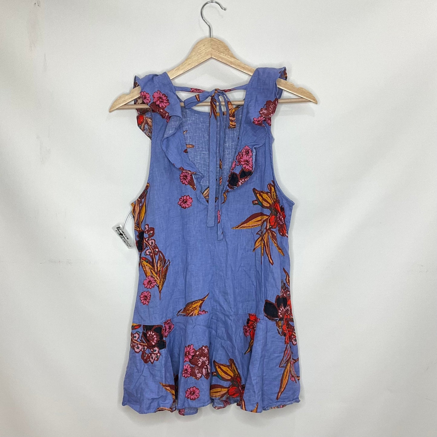 Floral Print Dress Casual Short Free People, Size Xs