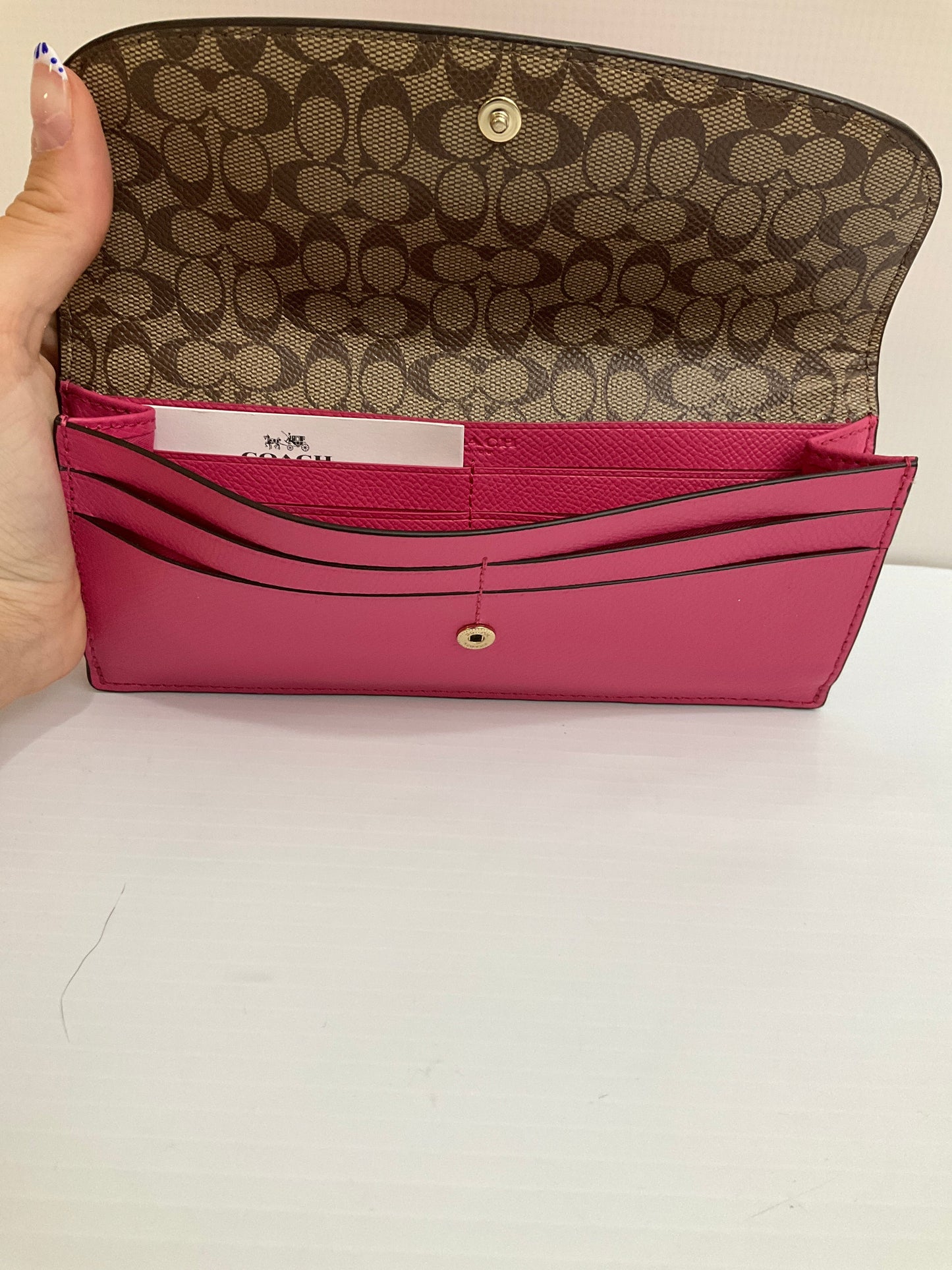 Wallet Designer By Coach, Size: Medium