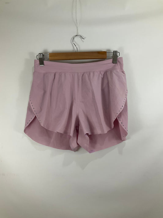 Athletic Shorts By Lululemon In Pink, Size: 6