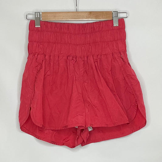 Red Athletic Shorts Free People, Size M