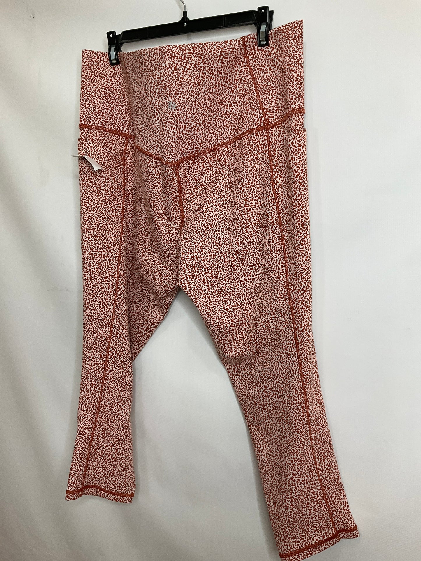 Animal Print Athletic Leggings Athleta, Size 2x