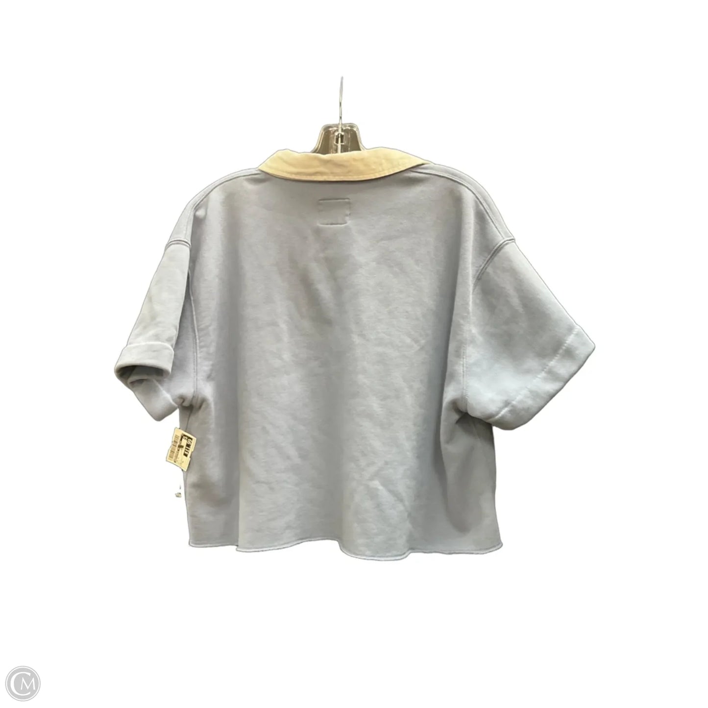Top Short Sleeve By Abercrombie And Fitch In Blue, Size: Xl