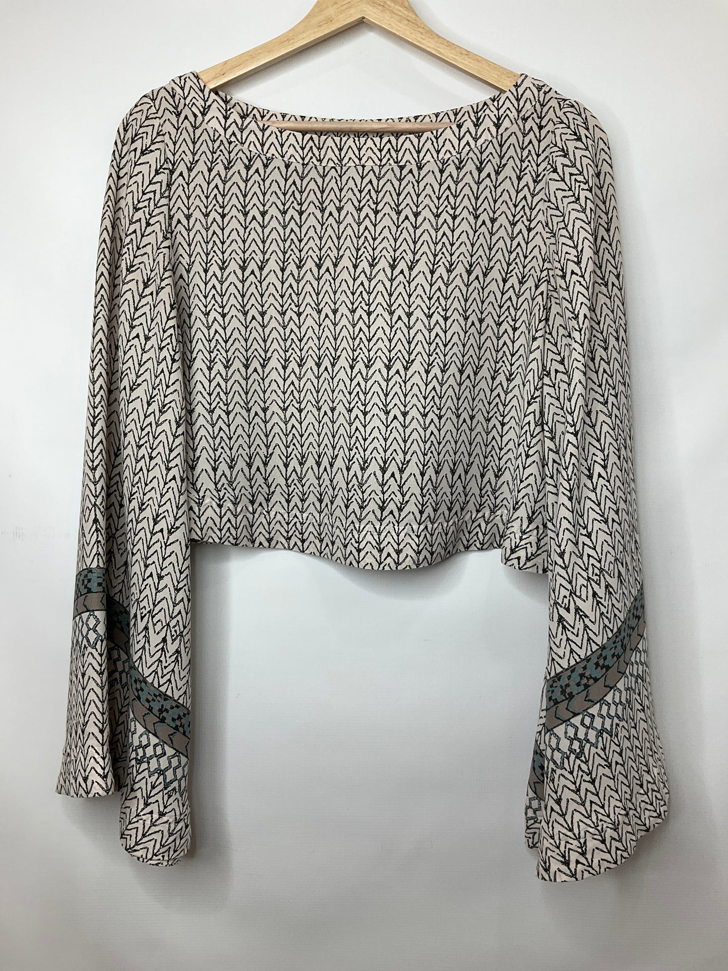 Multi-colored Top Long Sleeve Basic Free People, Size Xs