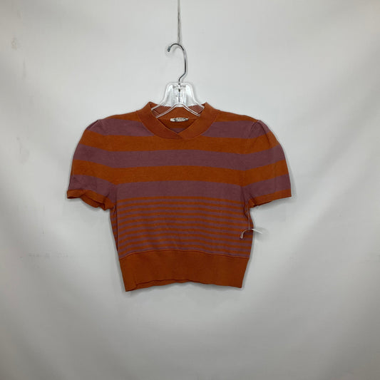 Striped Pattern Top Short Sleeve Basic Free People, Size S