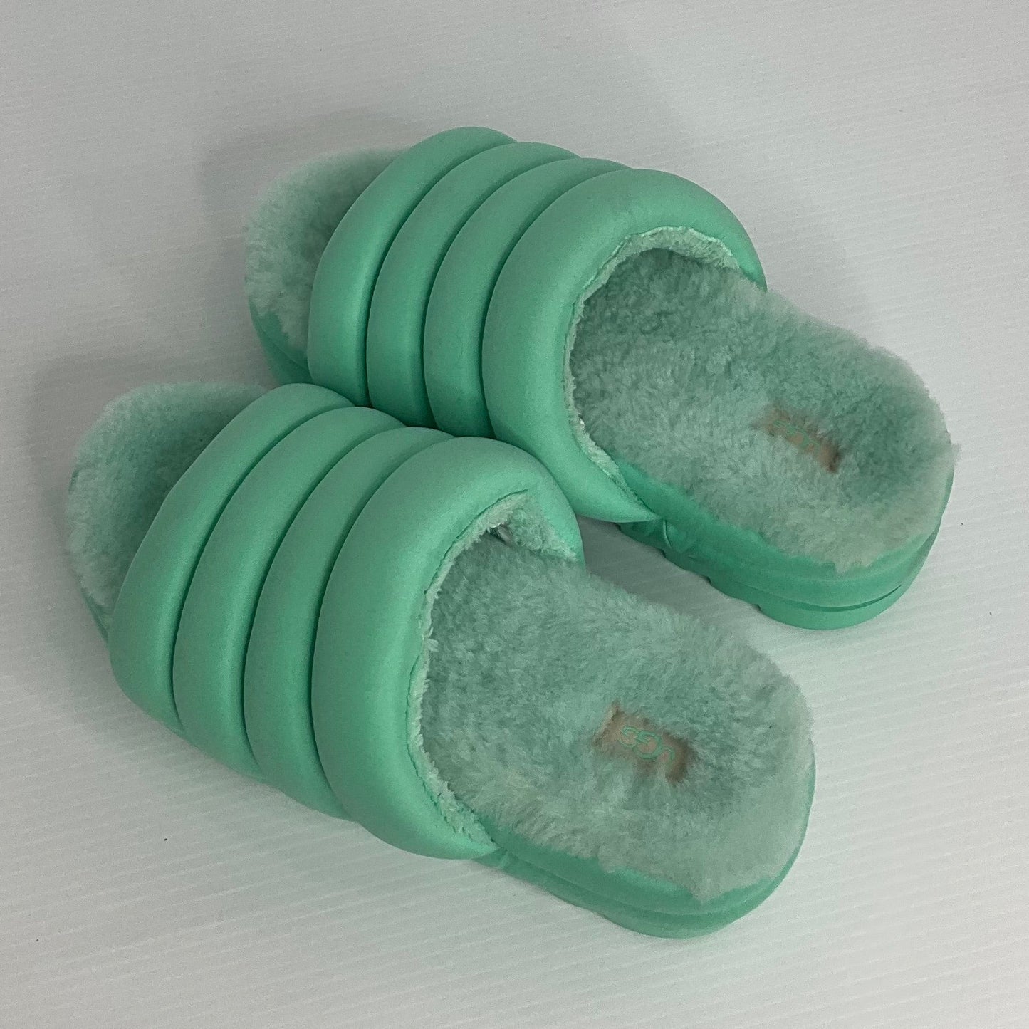 Teal Slippers Ugg, Size 8