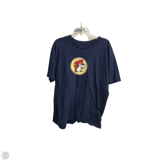 Top Short Sleeve By Clothes Mentor In Navy, Size: 2x
