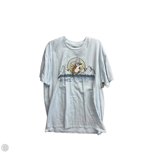 Top Short Sleeve By Clothes Mentor In Blue, Size: 2x