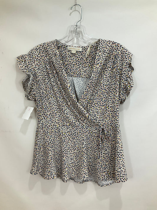 Top Short Sleeve By Monteau  Size: Xl