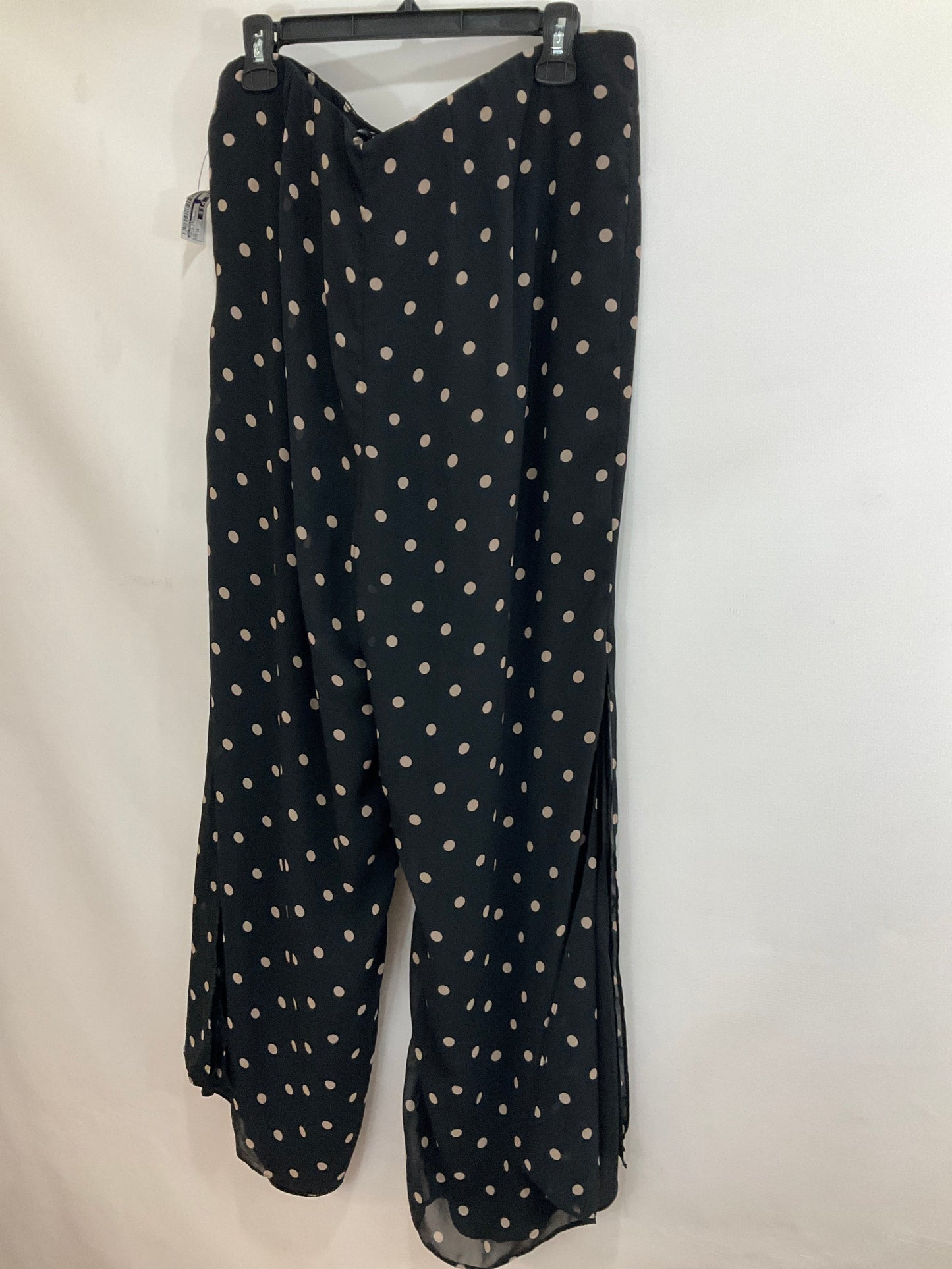 Polkadot Pattern Pants Dress Eloquii, Size 16
