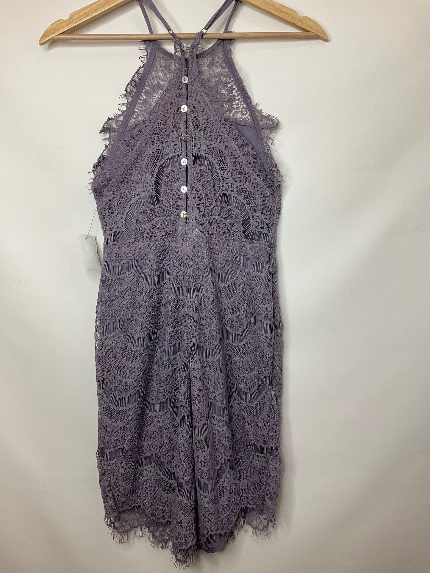 Purple Dress Casual Short Free People, Size Xs