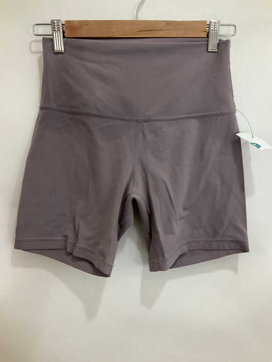 Athletic Shorts By Lululemon In Purple, Size: 6