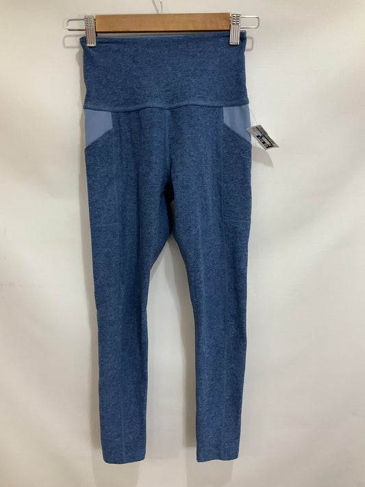 Athletic Leggings By Beyond Yoga In Blue, Size: S