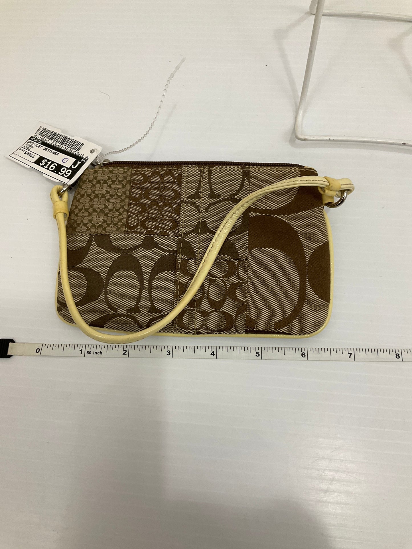 Wristlet Designer By Coach, Size: Small