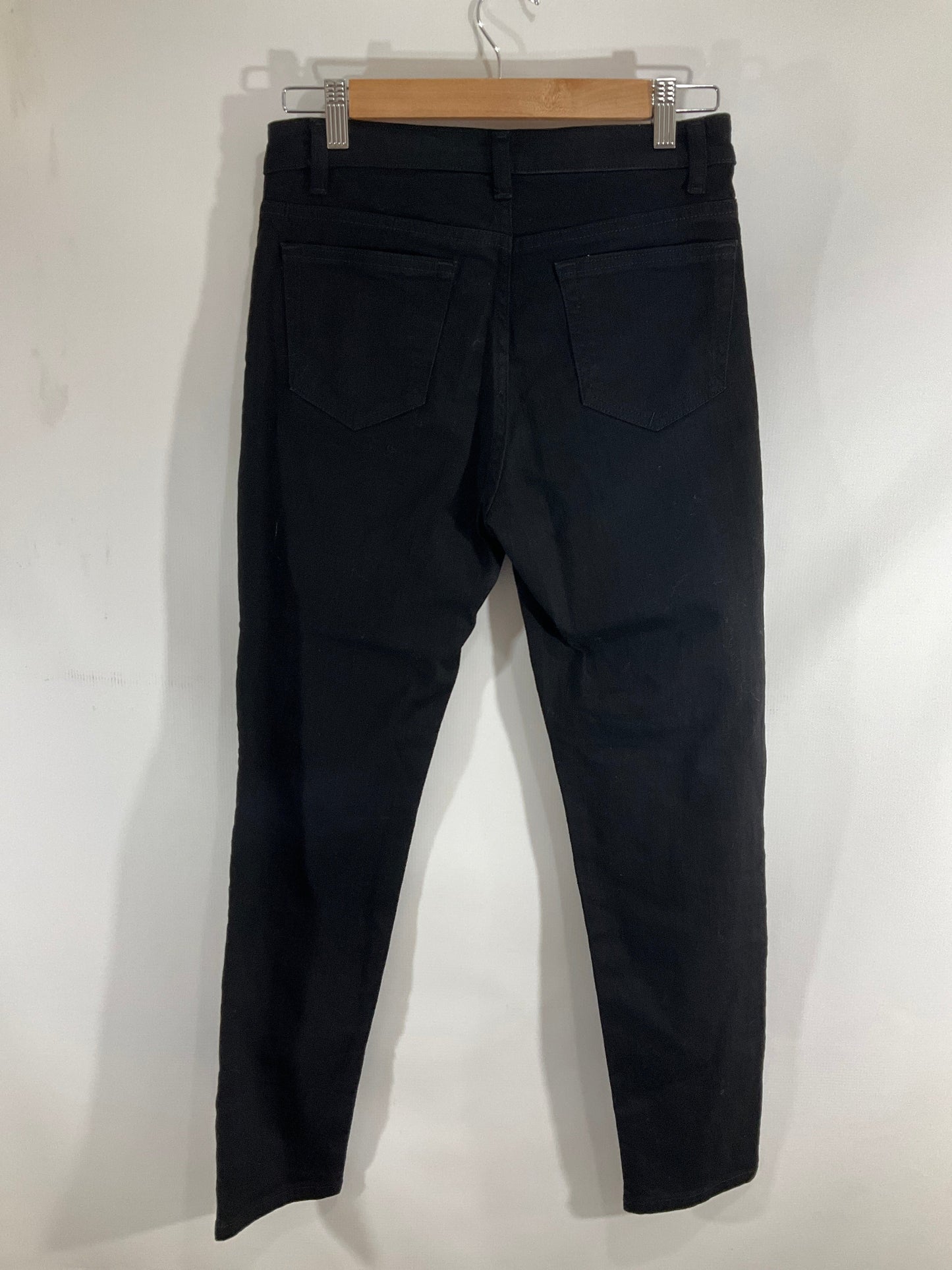 Jeans Straight By Michael Kors In Black, Size: S