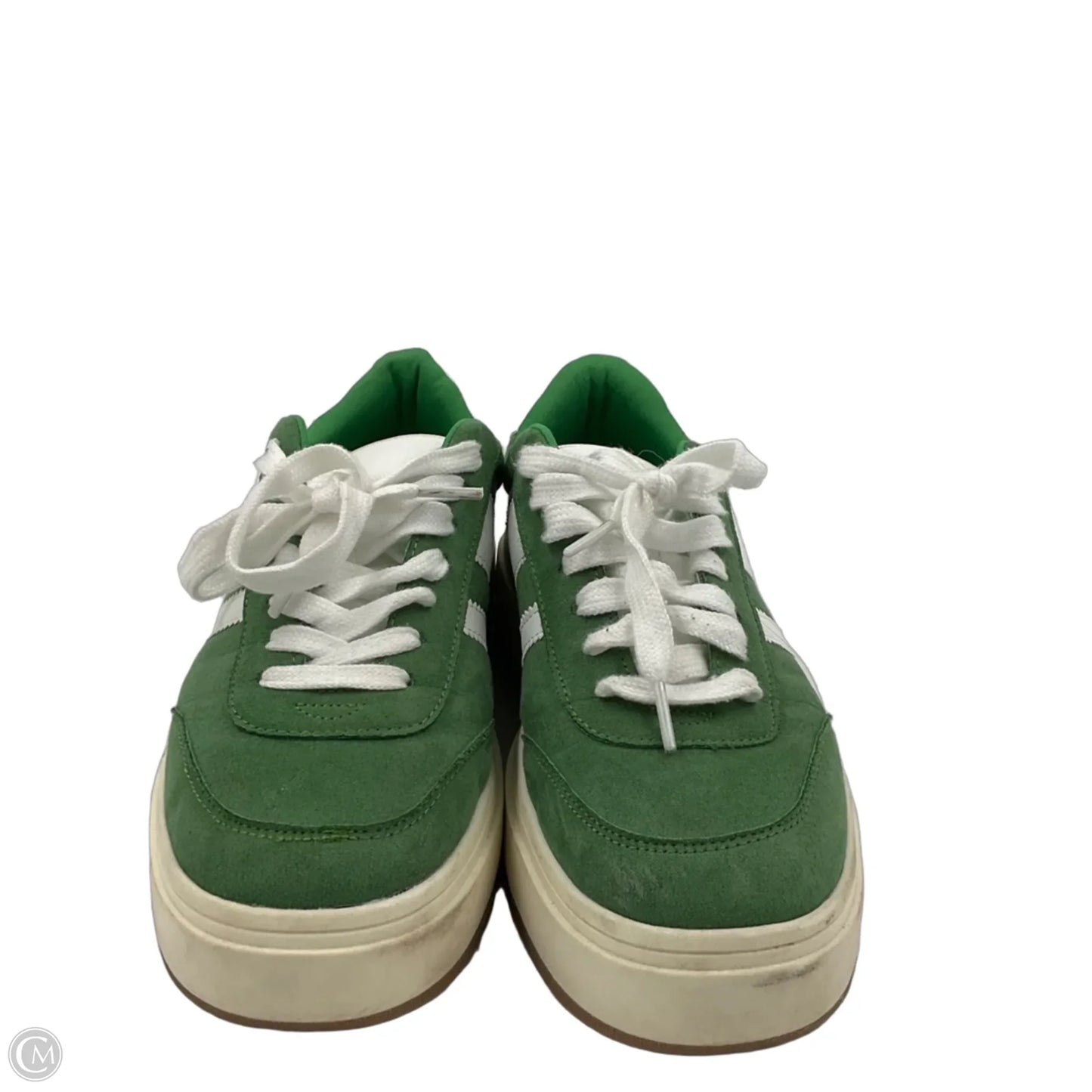Shoes Sneakers By Clothes Mentor In Green, Size: 8.5