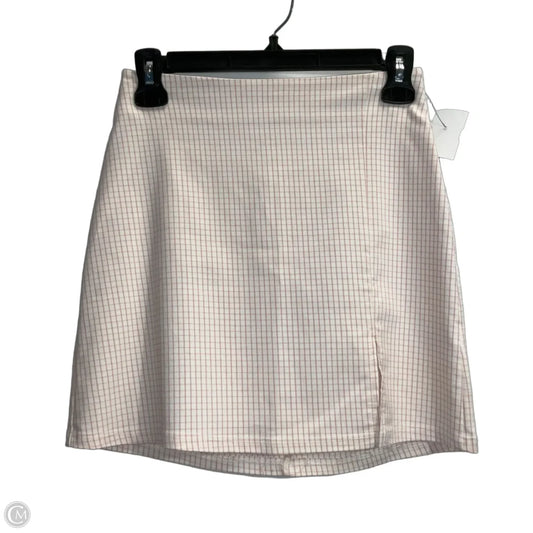 Skirt Mini & Short By Altard State In Pink & White, Size: Xs