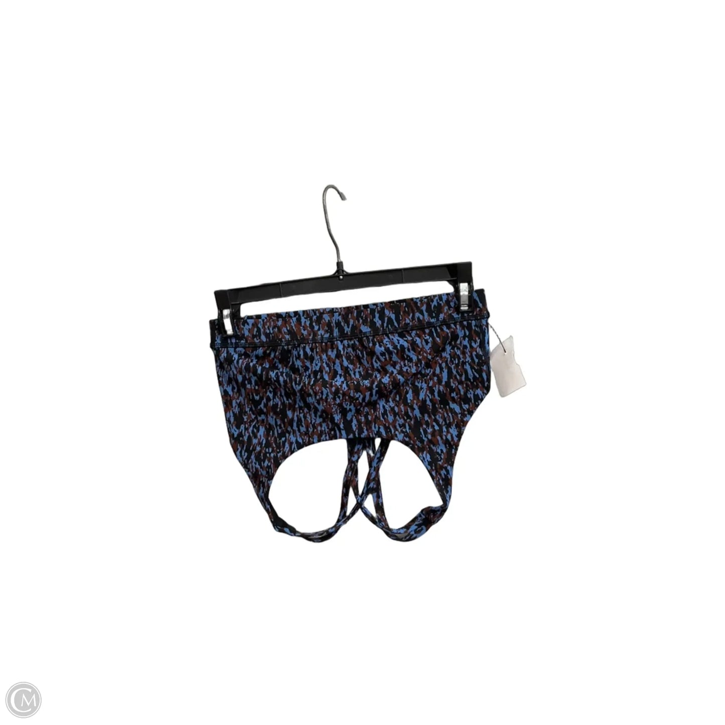 Athletic Bra By Lululemon In Blue & Brown, Size: 6