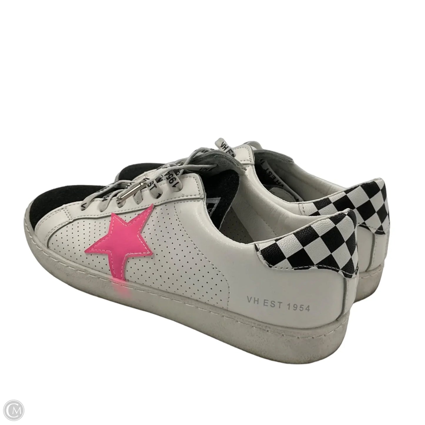 Shoes Sneakers By Vintage Havana In Black & White, Size: 8