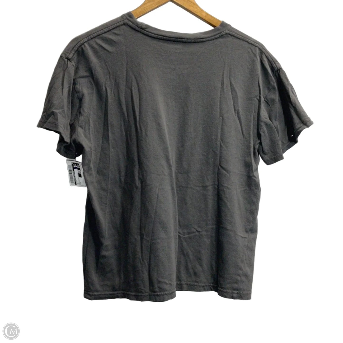Top Short Sleeve By Clothes Mentor In Grey, Size: L