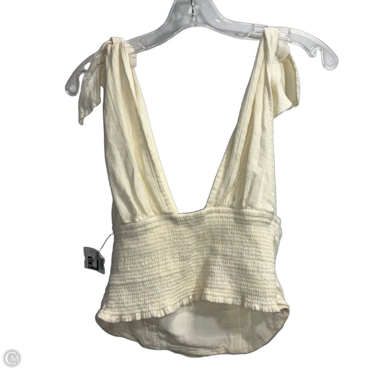 Top Sleeveless By Free People In White, Size: S