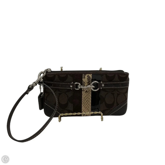 Coin Purse Designer By Coach, Size: Small