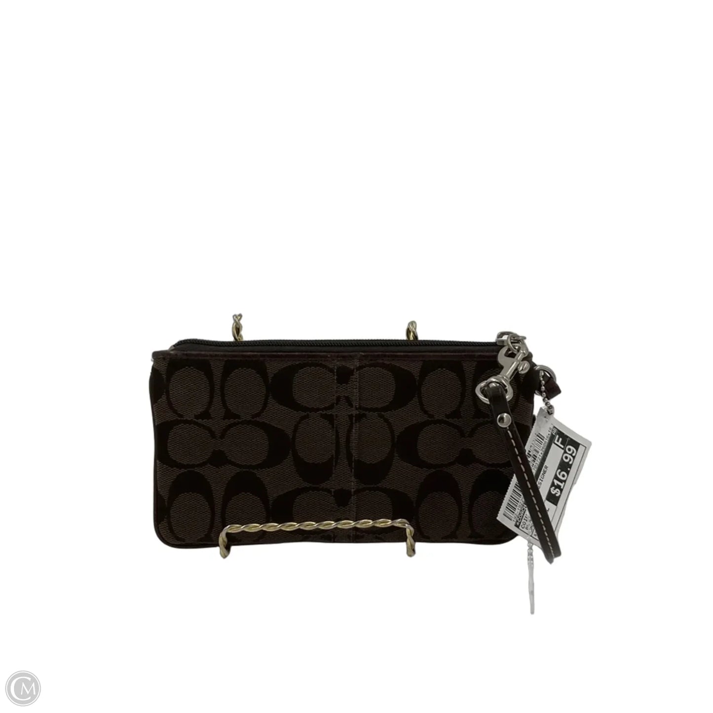 Coin Purse Designer By Coach, Size: Small