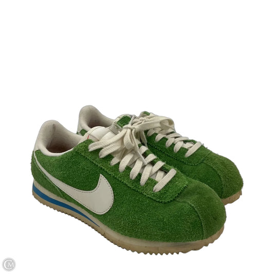 Shoes Athletic By Nike In Green, Size: 7.5