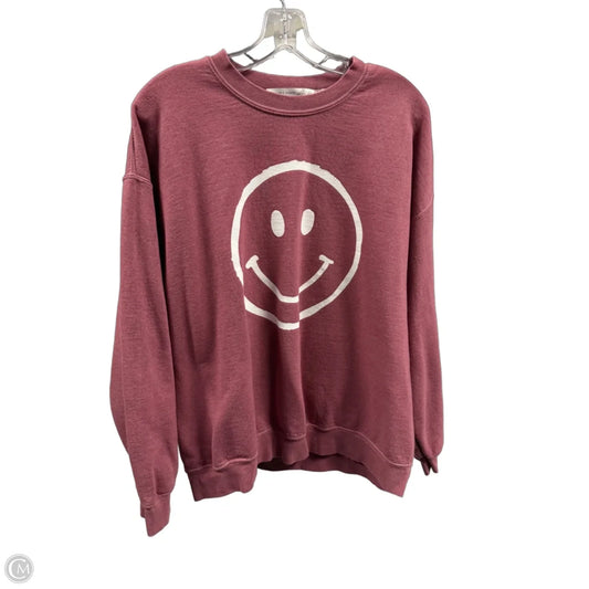 Sweatshirt Crewneck By Altard State In Red, Size: L