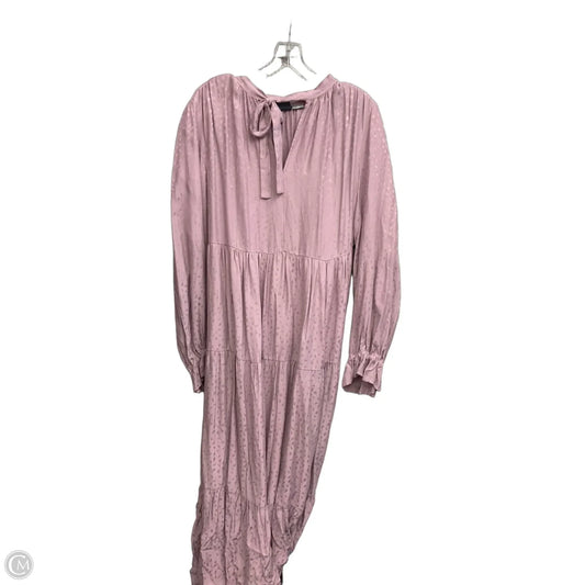 Dress Casual Maxi By Maeve In Pink, Size: 1x