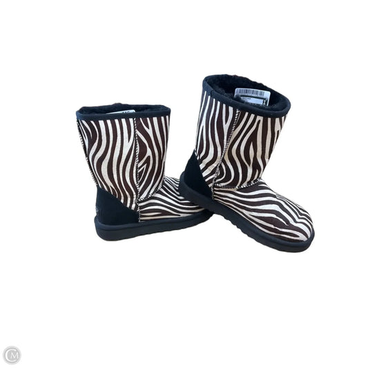 Boots Designer By Ugg In Animal Print, Size: 7
