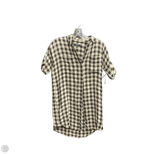 Dress Casual Short By Madewell In Black & White, Size: Xxs