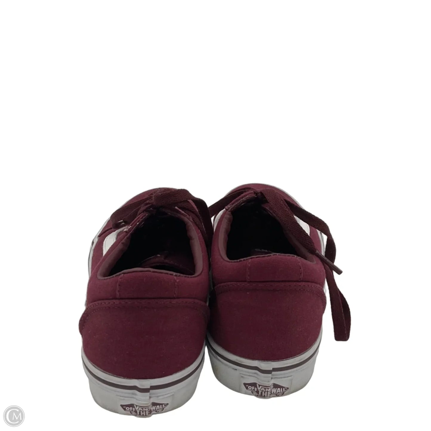 Shoes Sneakers By Vans In Red, Size: 7