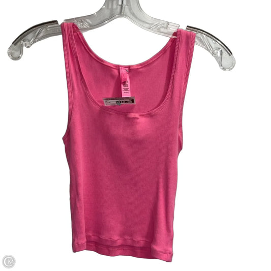 Top Sleeveless Basic By Skims In Pink, Size: M