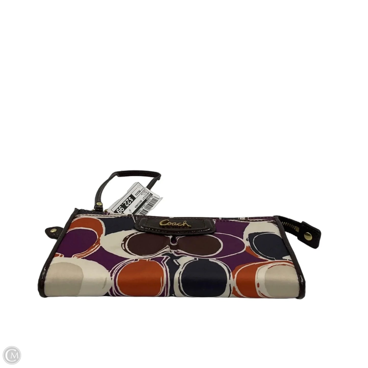Wristlet Designer By Coach, Size: Medium