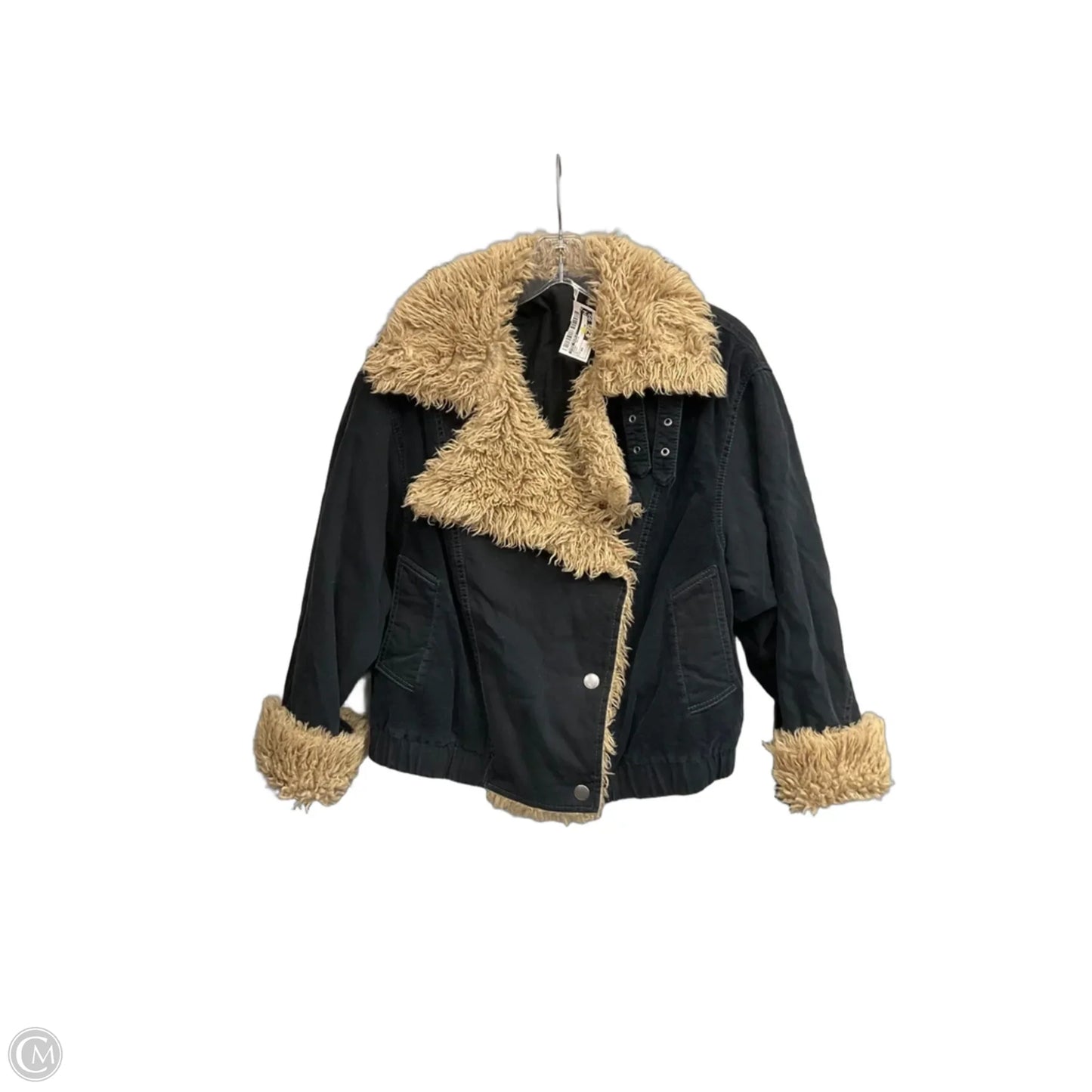Jacket Moto By Free People In Black, Size: Xs