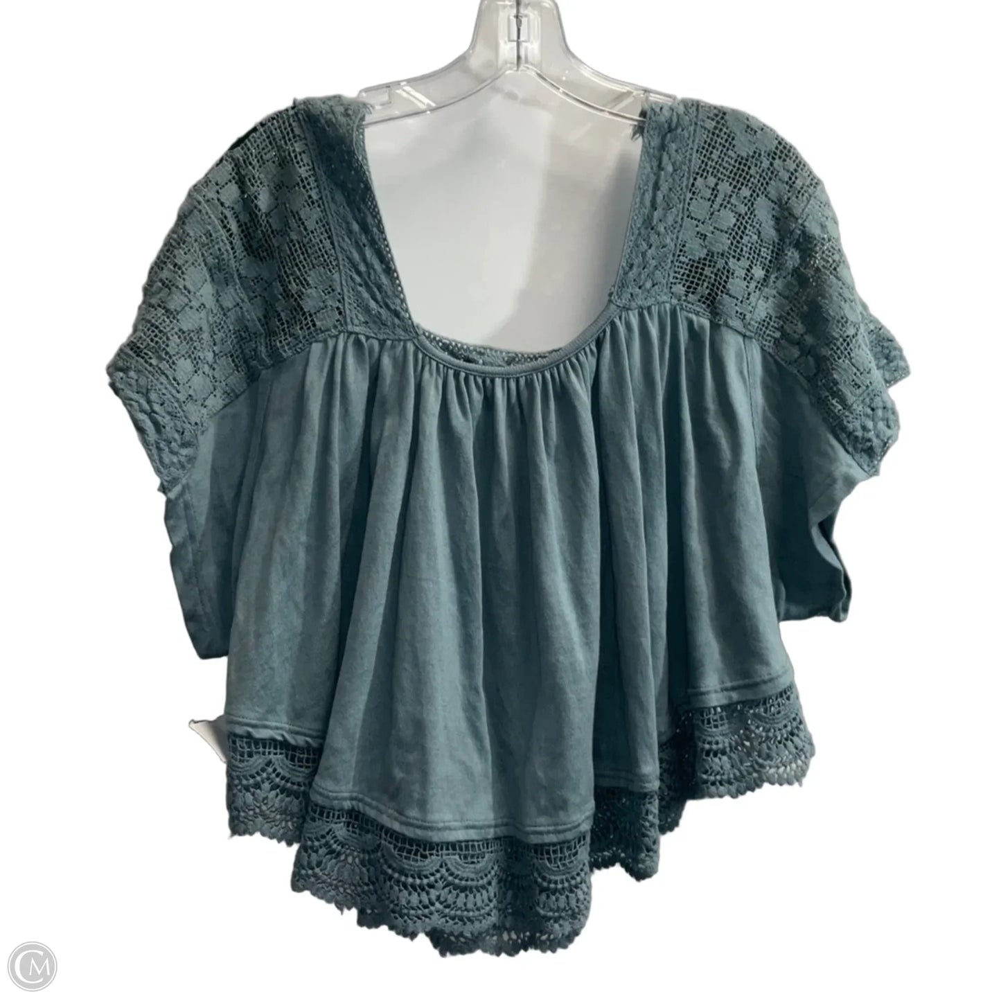 Top Short Sleeve By Altard State In Blue, Size: S