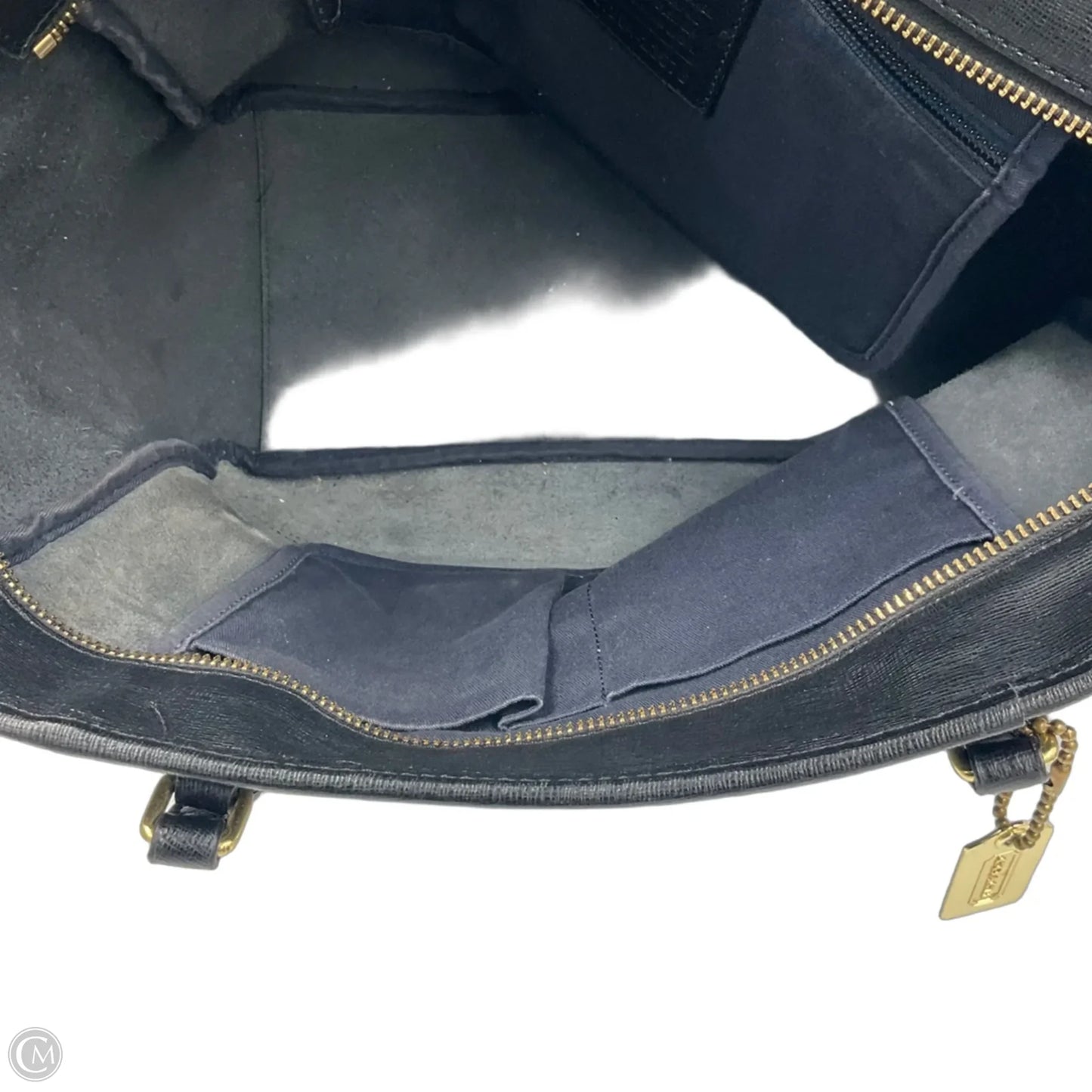 Tote Designer By Coach, Size: Medium