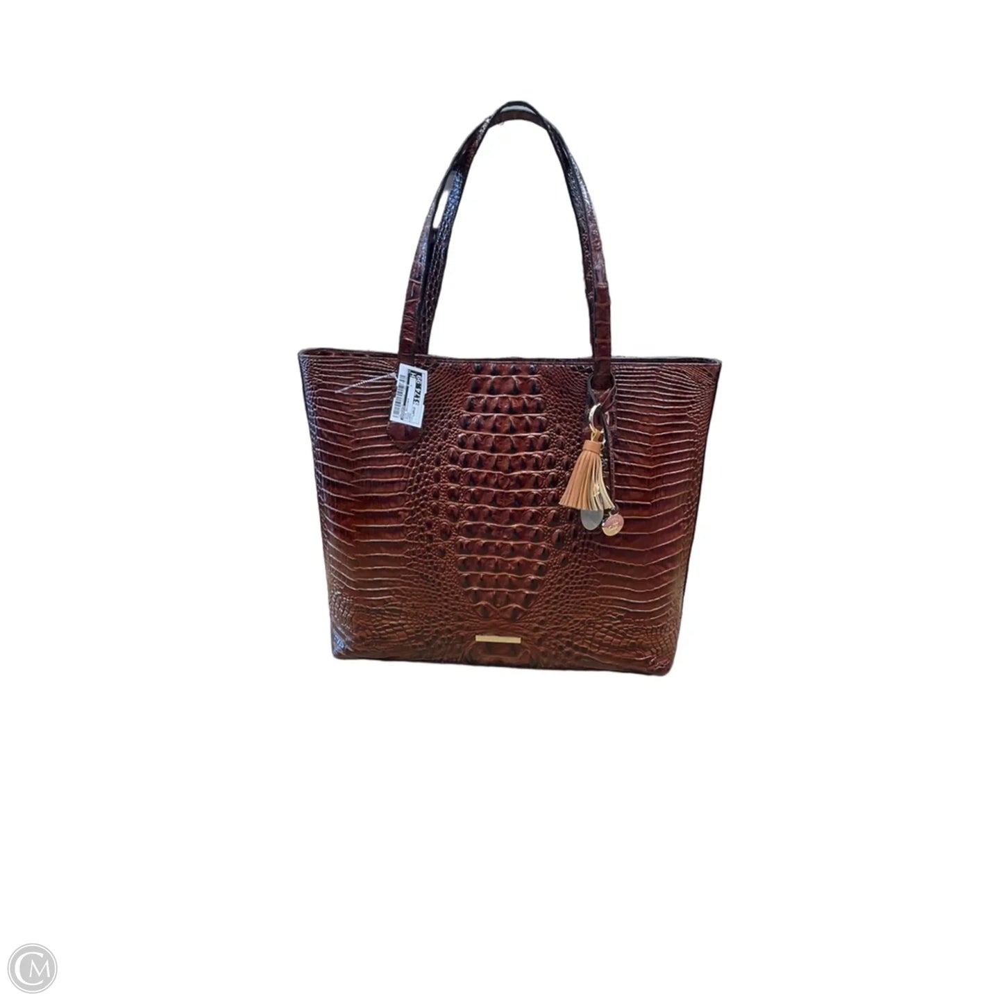 Tote Designer By Brahmin, Size: Large
