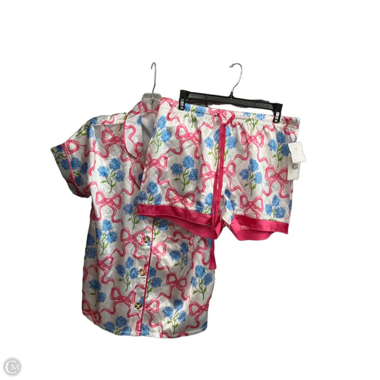 Pajamas 2pc By Simply Southern In Pink, Size: M