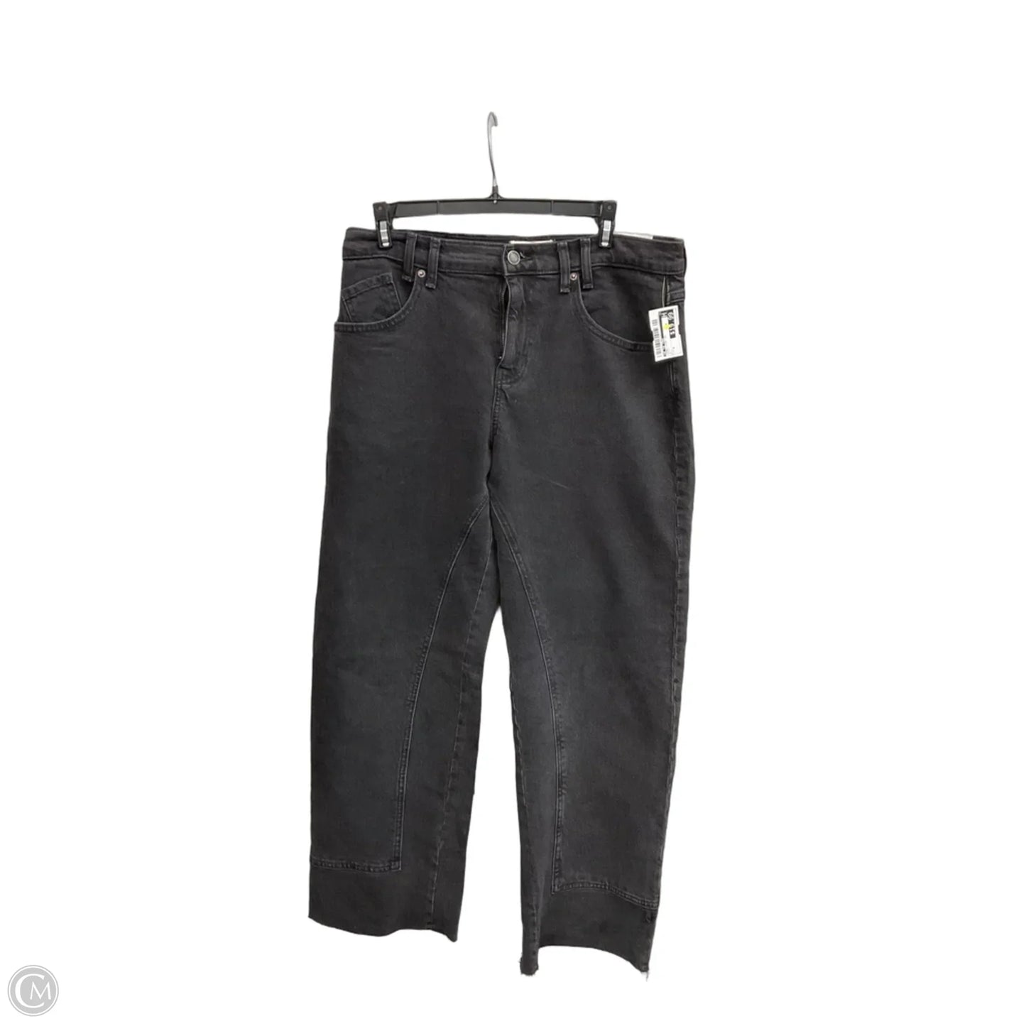 Jeans Wide Leg By We The Free In Black, Size: 8
