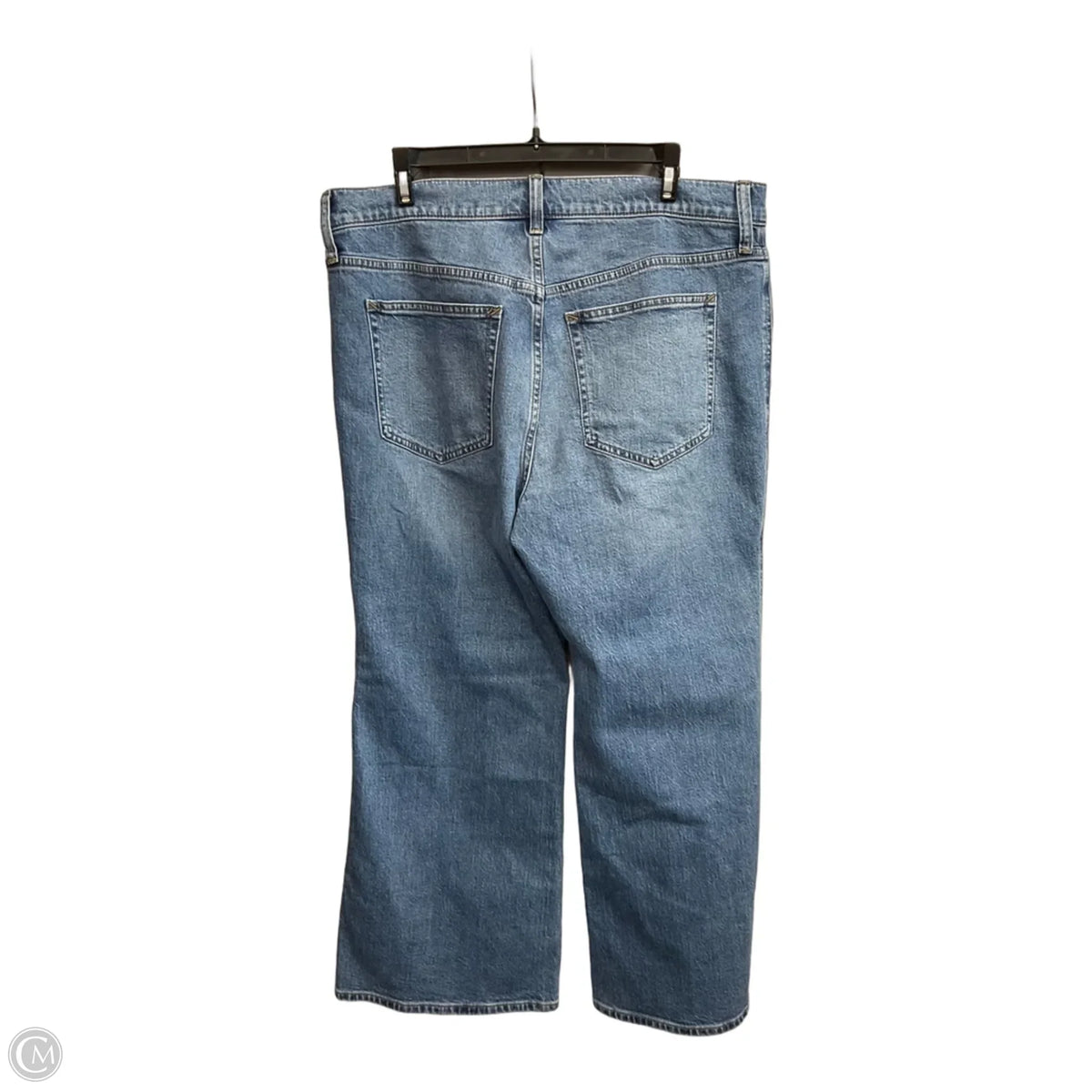 Jeans Flared By J. Crew In Blue Denim, Size: 14