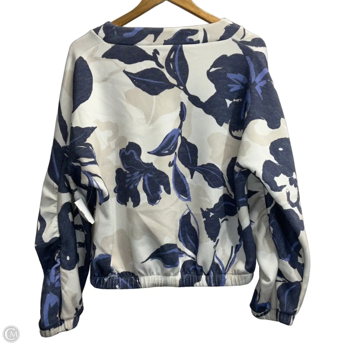 Sweatshirt Crewneck By Evereve In Blue, Size: M