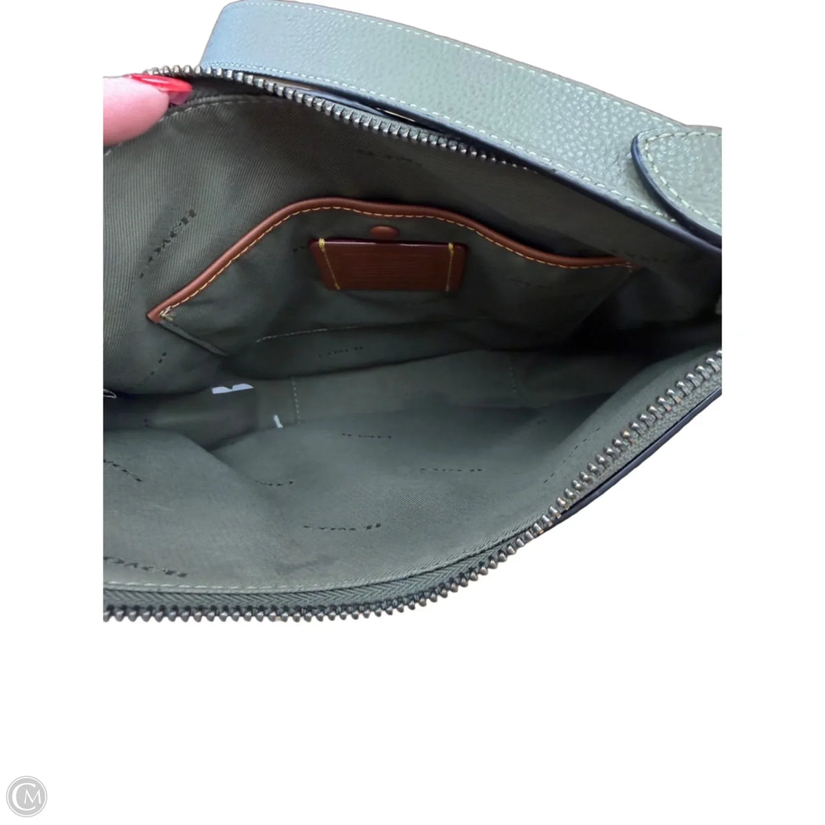 Crossbody Designer By Coach, Size: Medium
