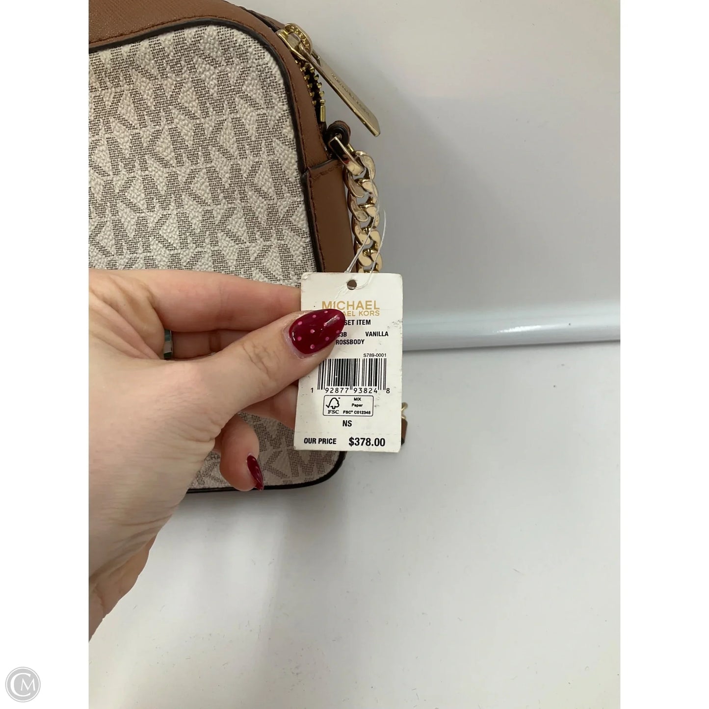 Diaper Bag Designer By Michael Kors, Size: Small